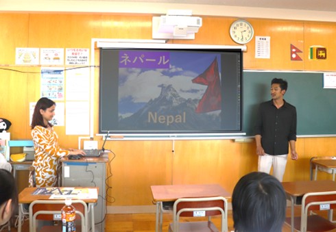 清心女子高等学校　異文化交流会